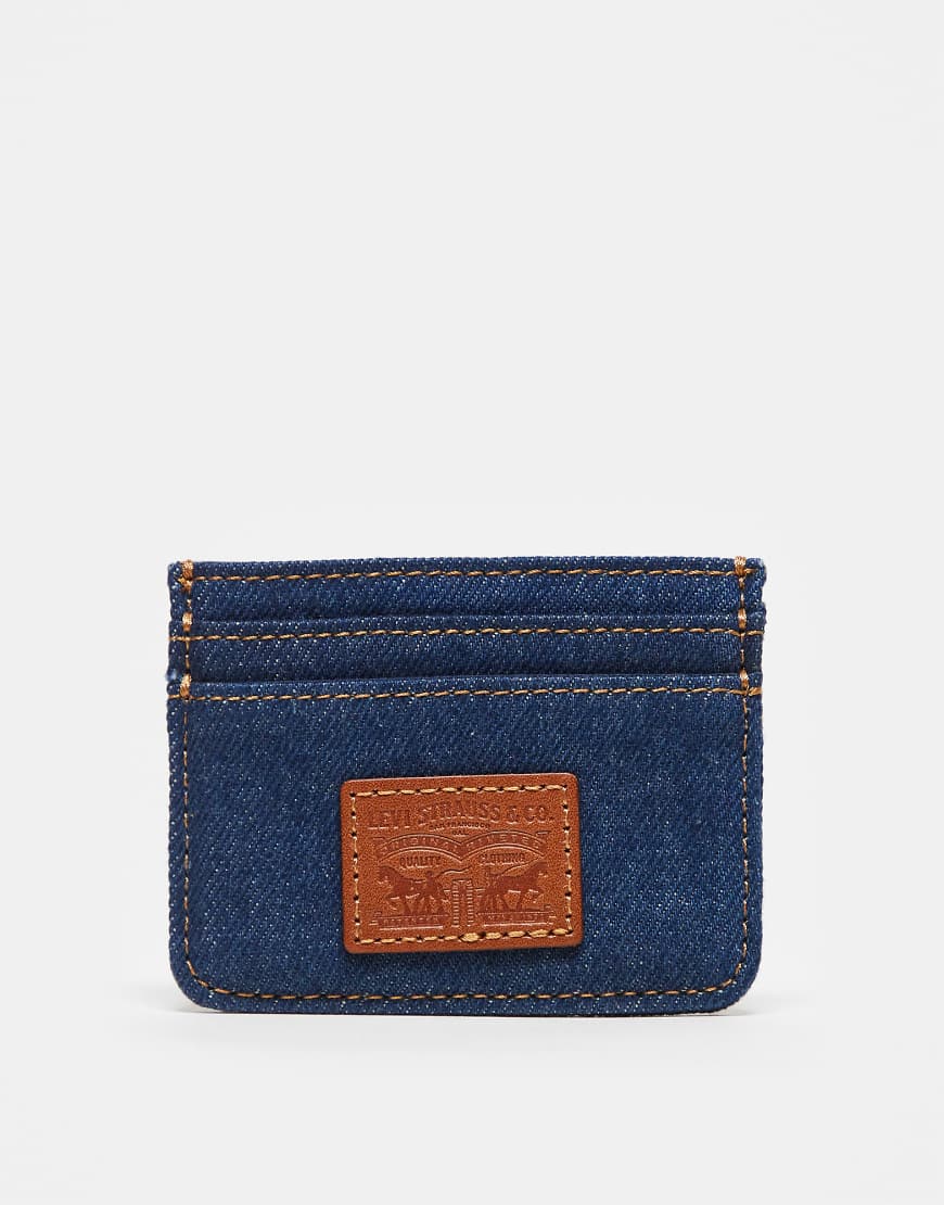 Levi's - Kartenetui aus Denim in Blau von Levi's