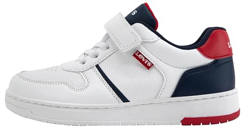 Levi's Kick-Top mit Klettverschluss, elastisch Sneaker, Marineblau, 30 EU Levi's Kick-Top mit Klettverschluss, elastisch Sneaker, Marineblau, 30 EU von Levi's