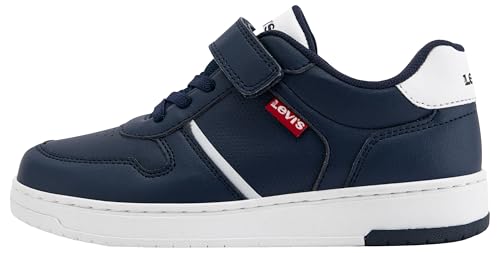 Levi's Kick-Top mit Klettverschluss, elastisch Sneaker, Marineblau, 35 EU von Levi's