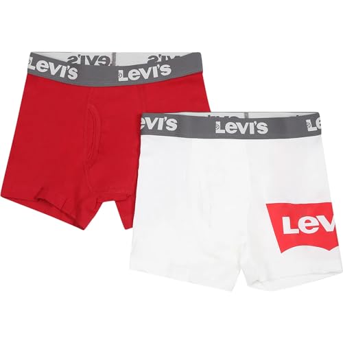 Levi's Kids BATWING BOXER BRIEF 2PK 0144 Boxershorts - Mädchen weiß S von Levi's