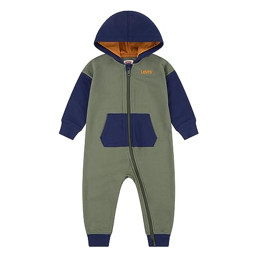 Levi's Kids Lvn colorblock coverall Baby Jungen OLIVINE von Levi's