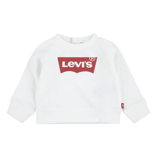 Levi's Kids Lvg ket item logo crew Baby Mädchen Red/White 18 Monate von Levi's