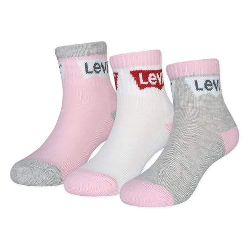 Levi's Kids Jungen Batwing midt-skåret 3pk Rl0078 L ssige Socken, Fairy Tale, 7C-10C von Levi's