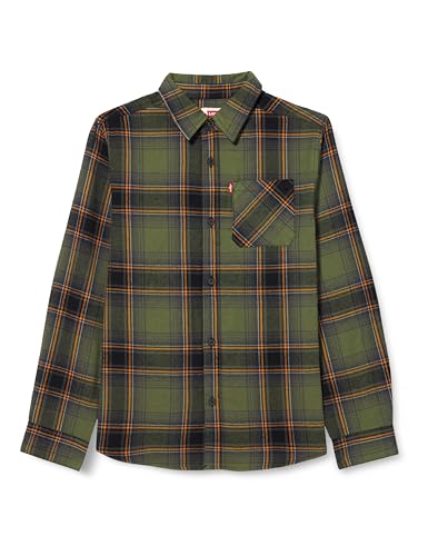 Levi's Kids Jungen LVB LS Flannel ONE Pocket Shirt 9EG893 Hemden, Olivine, 14 Years Levi's Kids Jungen LVB LS Flannel ONE Pocket Shirt 9EG893 Hemden, Olivine, 14 Years von Levi's Kids
