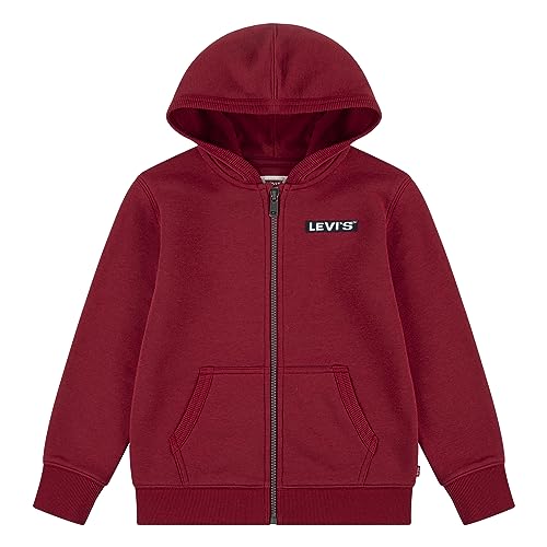 Levi's Kids Lvn boxtab full zip hoodie Jungen Rhythmic Red 4 Jahre von Levi's