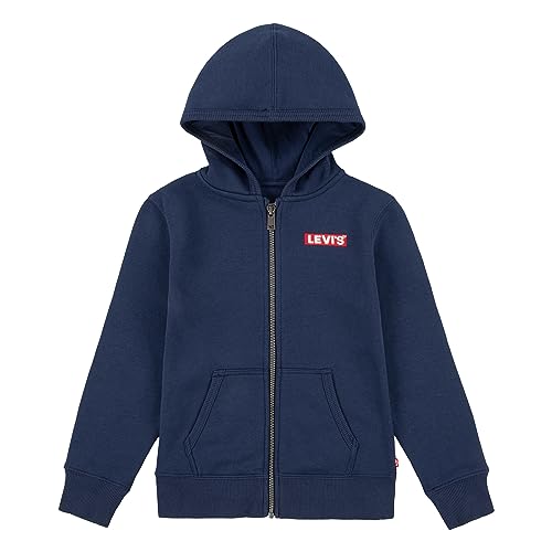 Levi's Kids Lvn boxtab full zip hoodie Jungen Dress Blues 10 Jahre von Levi's