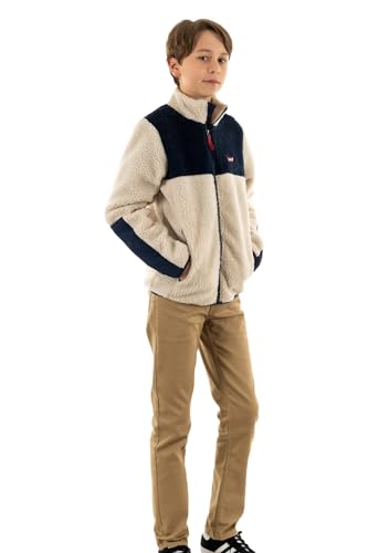 Levi's Jungen Kids Lvb Color Block Sherpa Jkt 9eh922 Leichte Oberbekleidung, Regnerischen Tag, 14 Jahre EU von Levi's Kids