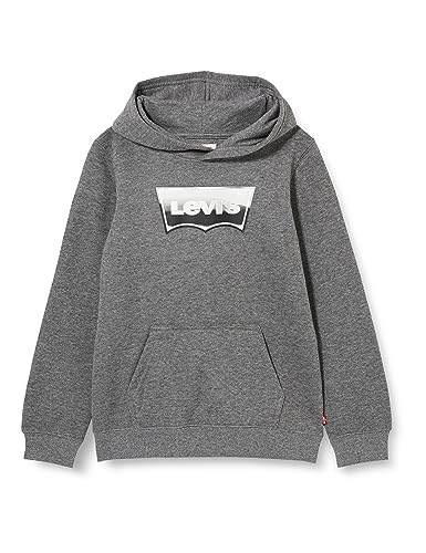 Levi's Kids Lvb batwing fill hoodie Jungen Charcoal Heather 3 Jahre von Levi's