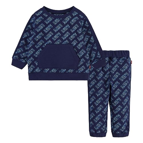Levi's Kids Lvb levi's aop jogger set Baby Jungen Ocean Cave 12 Monate von Levi's
