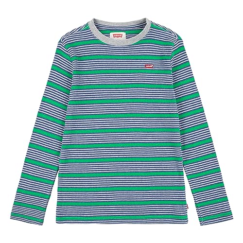 Levi's Kids Lvb levis striped thermal Jungen Gris 10 Jahre von Levi's