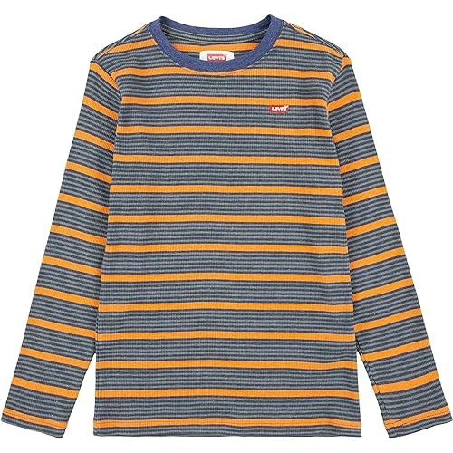 Levi's Kids Lvb levis striped thermal Jungen White Brillant 10 Jahre von Levi's