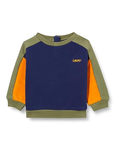 Levi's Kids Lvb logo colorblock crew Baby Jungen Ocean Cave 3 Monate von Levi's