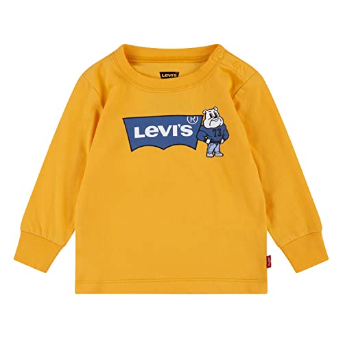 Levi's Kids Lvb mascot batwing ls Baby - Jungen 12 Monate Bernsteinfarben von Levi's