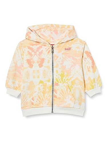 Levi's Kids Lvg aop oversized zip up hoodi Baby - Mädchen 18 Monate White Alyssum von Levi's