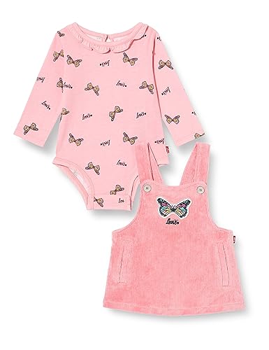 Levi's Kids Lvg corduroy skirtall set Baby Mädchen Glaçage Pink. 3 Monate von Levi's