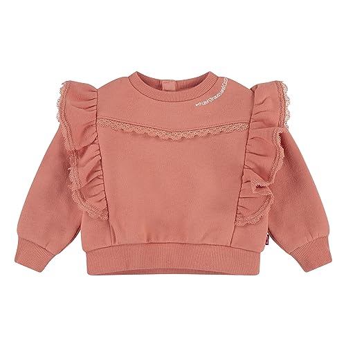 Levi's Kids Lvg crew with ruffle Mädchen Terra Cotta 9 Monate von Levi's
