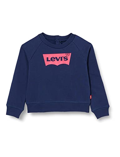 Levi's Kids Lvg ket item logo crew Baby - Mädchen 18 Monate Mittelalterblau von Levi's