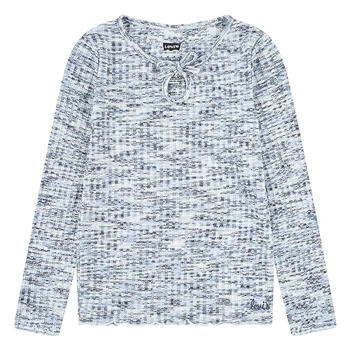 Levi's Kids Lvg space dye ls knit top Mädchen Couronne Bluee. 2 Jahre von Levi's