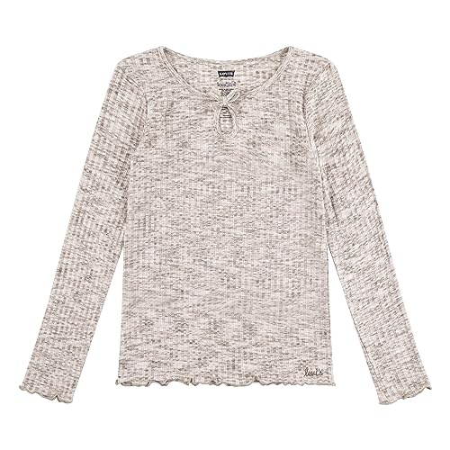 Levi's Kids Lvg space dye ls knit top Mädchen Crème Brûlée 14 Jahre von Levi's