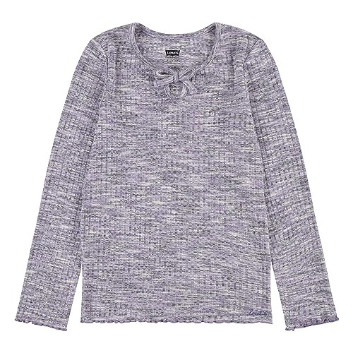 Levi's Kids Lvg space dye ls knit top Mädchen Violet Pink 16 Jahre von Levi's