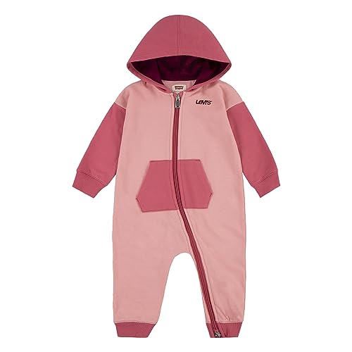 Levi's Kids Lvn colorblock coverall Baby Mädchen PINK ICING 18 Monate von Levi's