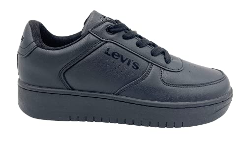 Levi's Kids New Union Gymnastikschuh, Schwarz, 36 EU von Levi's