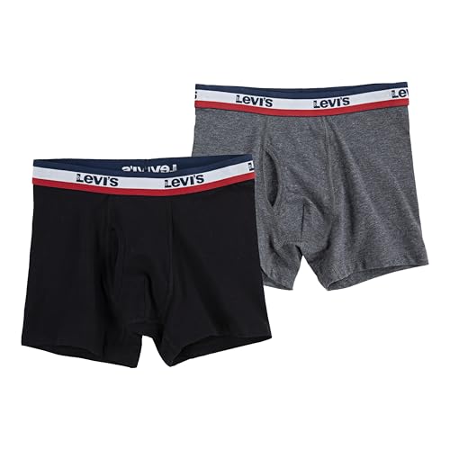Levi's Kids Sportswear Logo Boxer Brief 2Pk Jungen 0 von Levi's