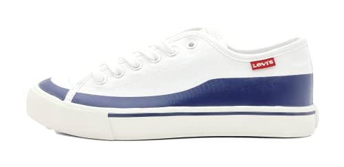 Levi's Square Gymnastikschuh, White Navy, 36 EU von Levi's