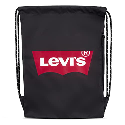 Levi's Kids Unisex Lan Levi's Logo Gym Sack 9a8517 Taschen, Schwarz, Einheitsgröße EU von Levi's