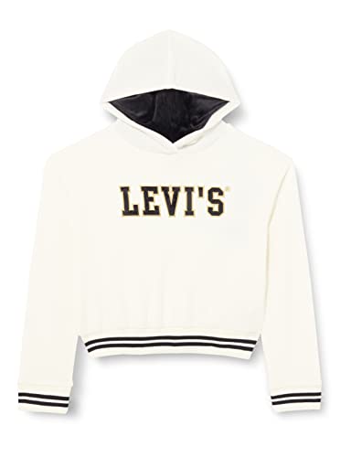 Levi's Kids holiday meet and greet hoodie Mädchen Antique White 12 Jahre von Levi's