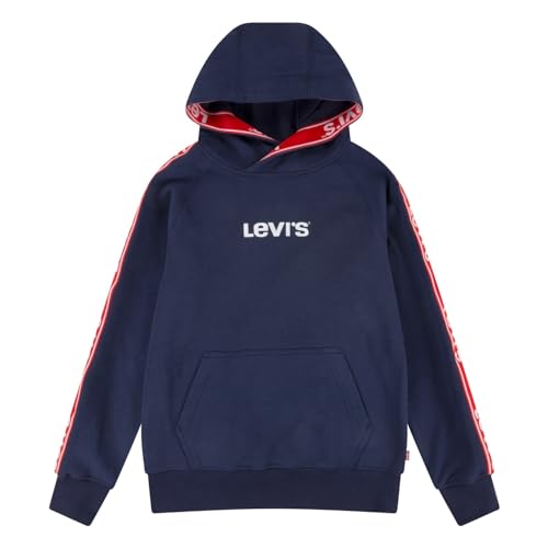 Levi's Kids logo taping pullover hoodi Jungen Naval Academy 10 Jahre von Levi's