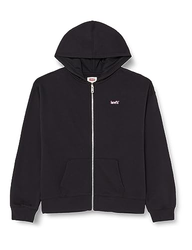 Levi's Kids logo zip up hoodie Mädchen Schwarz 12 Jahre von Levi's