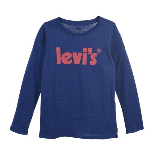Levi's Kids ls poster logo top Mädchen Blau - Twilight Blue 14 Jahre von Levi's