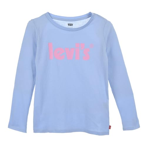 Levi's Kids ls poster logo top Mädchen Brunnera Blue 10 Jahre von Levi's