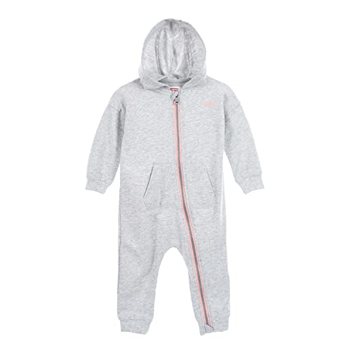 Levi's Kids zip play all day coverall Baby Mädchen Light Grayheather 3 Monate von Levi's