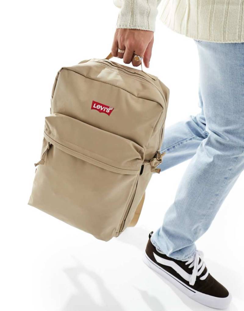 Levi's - L-pack Standard - Rucksack in Cremeweiß mit Logo-Neutral Levi's - L-pack Standard - Rucksack in Cremeweiß mit Logo-Neutral von Levi's