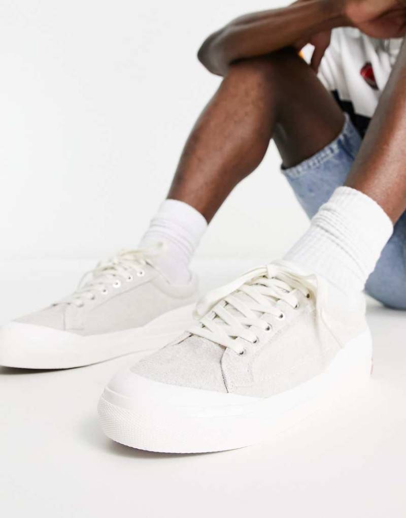 Levi's - LS1 Low - Sneaker aus grauem Wildleder mit Logo von Levi's
