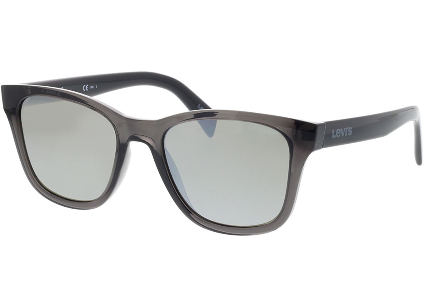 Levi's LV 1002/S KB7 53-19 Sonnenbrille mit Sehstärke erhältlich, Damen/Herren, Vollrand, Eckig von Levi's