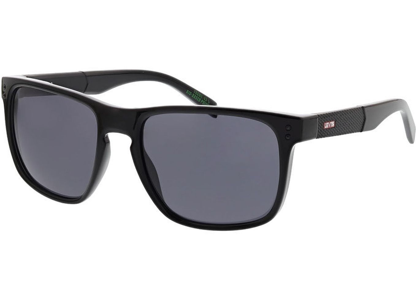 Levi's LV 5058/S 807/IR 56-18 Sonnenbrille mit Sehstärke erhältlich, Herren, Vollrand, Rechteckig von Levi's