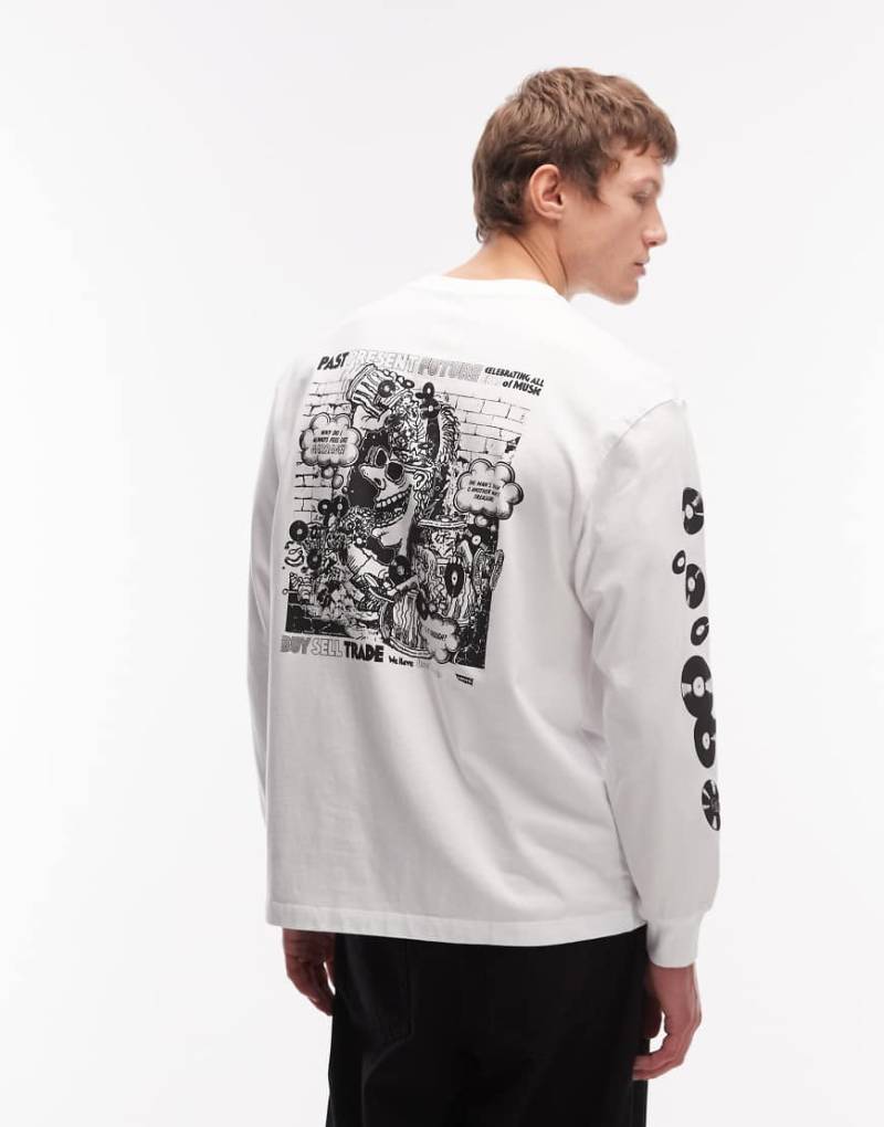 Levi's - Langärmliges Authentic-Fit-Shirt in Weiß mit Rückenprint von Levi's