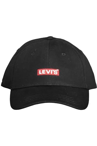 Levi's Footwear and Accessories Unisex Cap-Baby TAB Logo Kopfbedeckung, Regular Black, UN (58cm) von Levi's