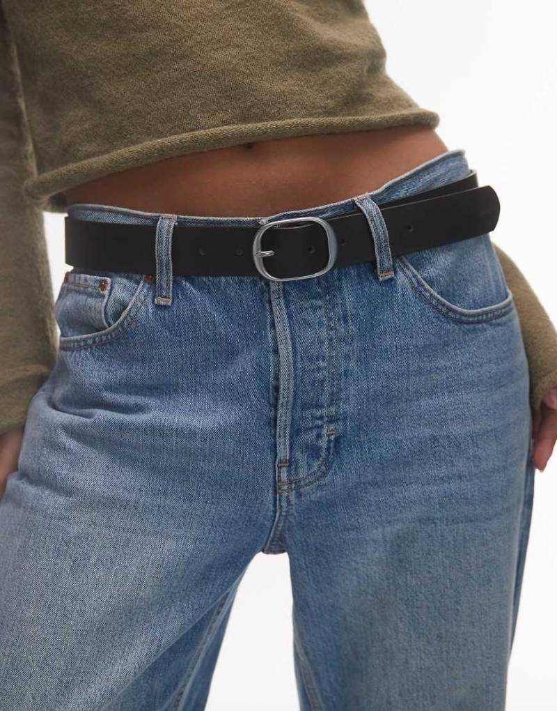 Levi's - Madison - Ledergürtel in Schwarz von Levi's