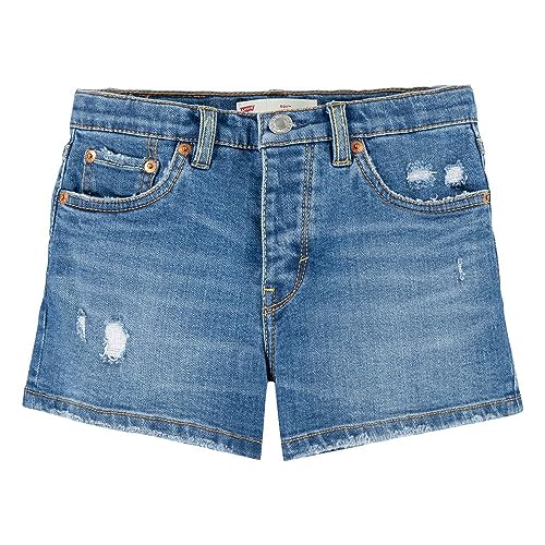 Levi's Mädchen LVG 501 ORIGINAL 4EH878 Jeans-Shorts, Athens, 12 Years von Levi's