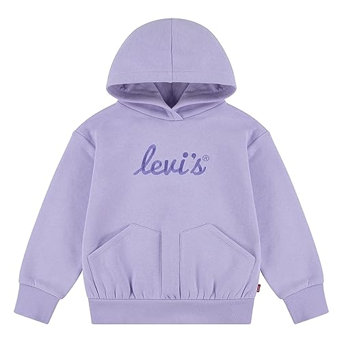 Levi's Kids Lvg poster logo hoodie Mädchen Violet Pink 4 Jahre von Levi's