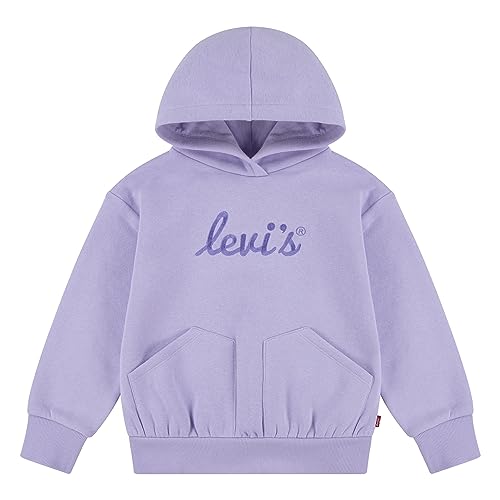 Levi's Kids Lvg poster logo hoodie Mädchen Violet Pink 8 Jahre von Levi's