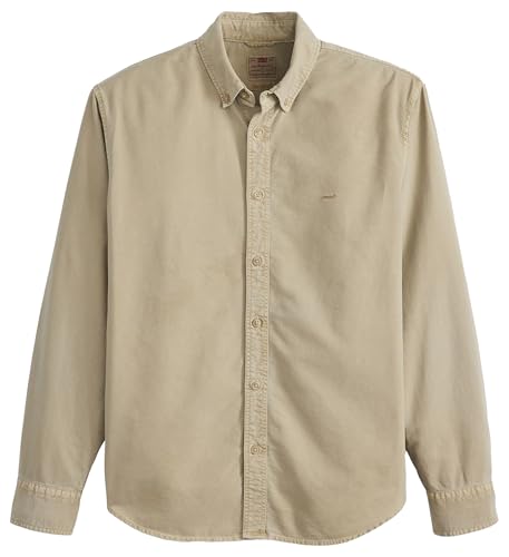 Levi's Men's Authentic Button DOWN Shirt, Colby Vintage Khaki, XL von Levi's