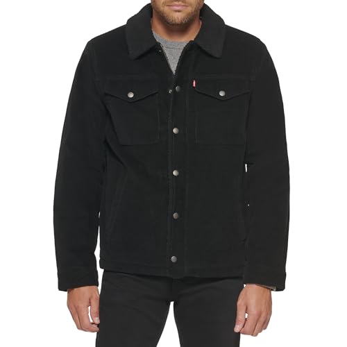 Levi's Men's Corduroy Sherpa Lined Trucker Jacket (Standard and Big & Tall) von Levi's