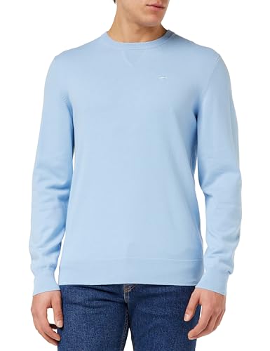 Levi's Men's Lightweight Housemark Sweaters, Soft Chambray Blue, M von Levi's