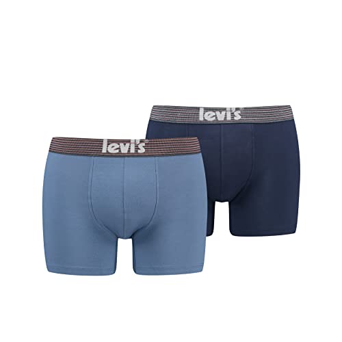 Levi's Men's Offbeat Stripe Boxer, Blue Combo, XXL von Levi's