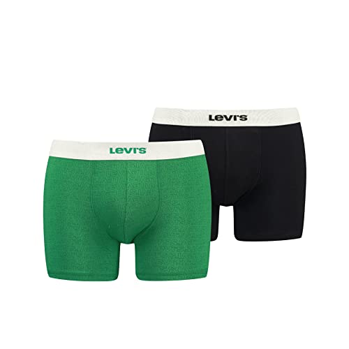 Levi's Men's Tonal Logo AOP Boxer, Jelly Bean, XL, 2er Pack von Levi's
